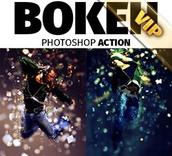 PS动作：Bokeh Photoshop Action